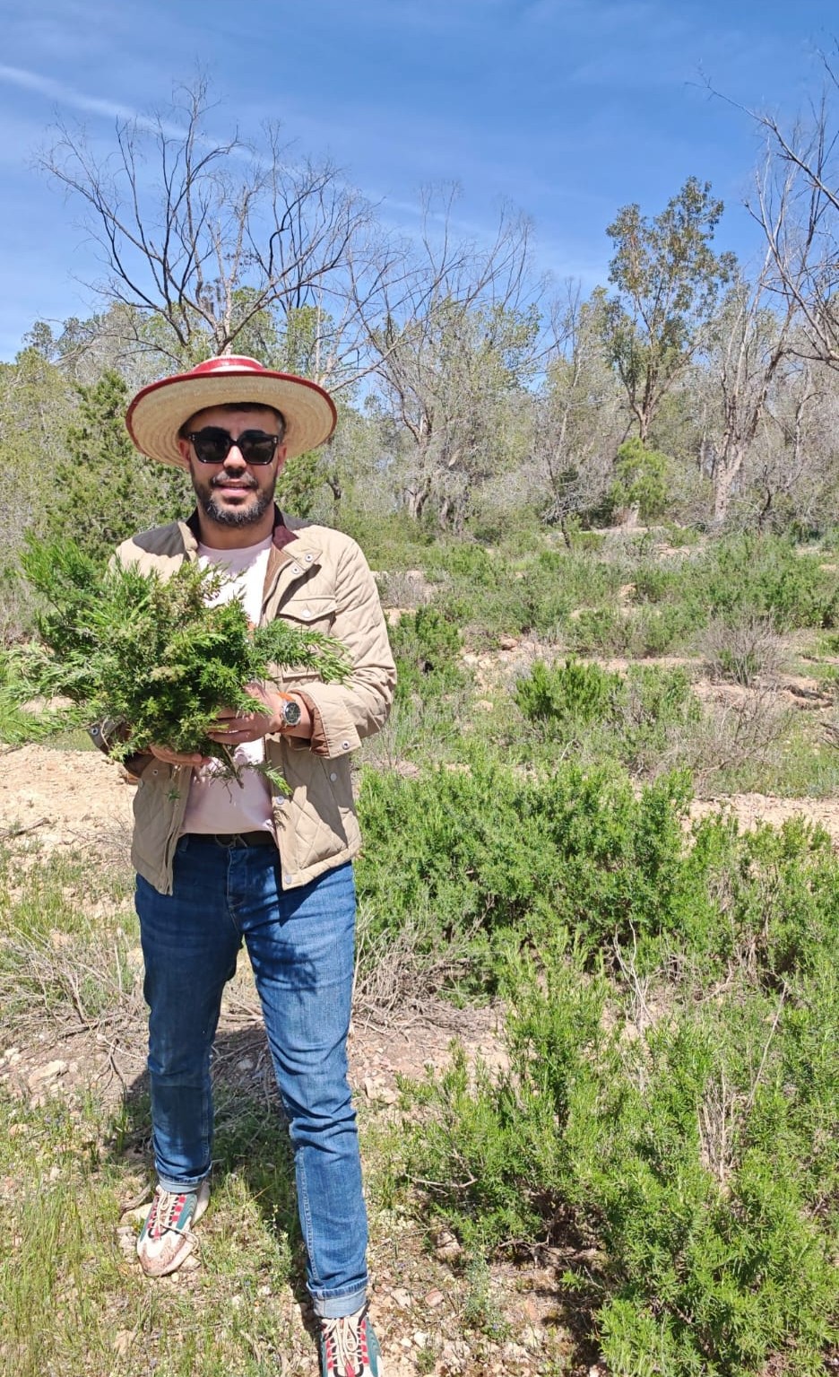 Ayoub Hamdouni — Herbs Vitality founder in the Mediterranean field